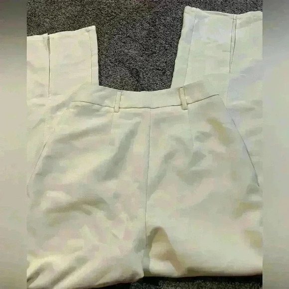 4th & Reckless new Tailored Wide Leg Pants split leg Xsmall uk 6 - Picture 8 of 10